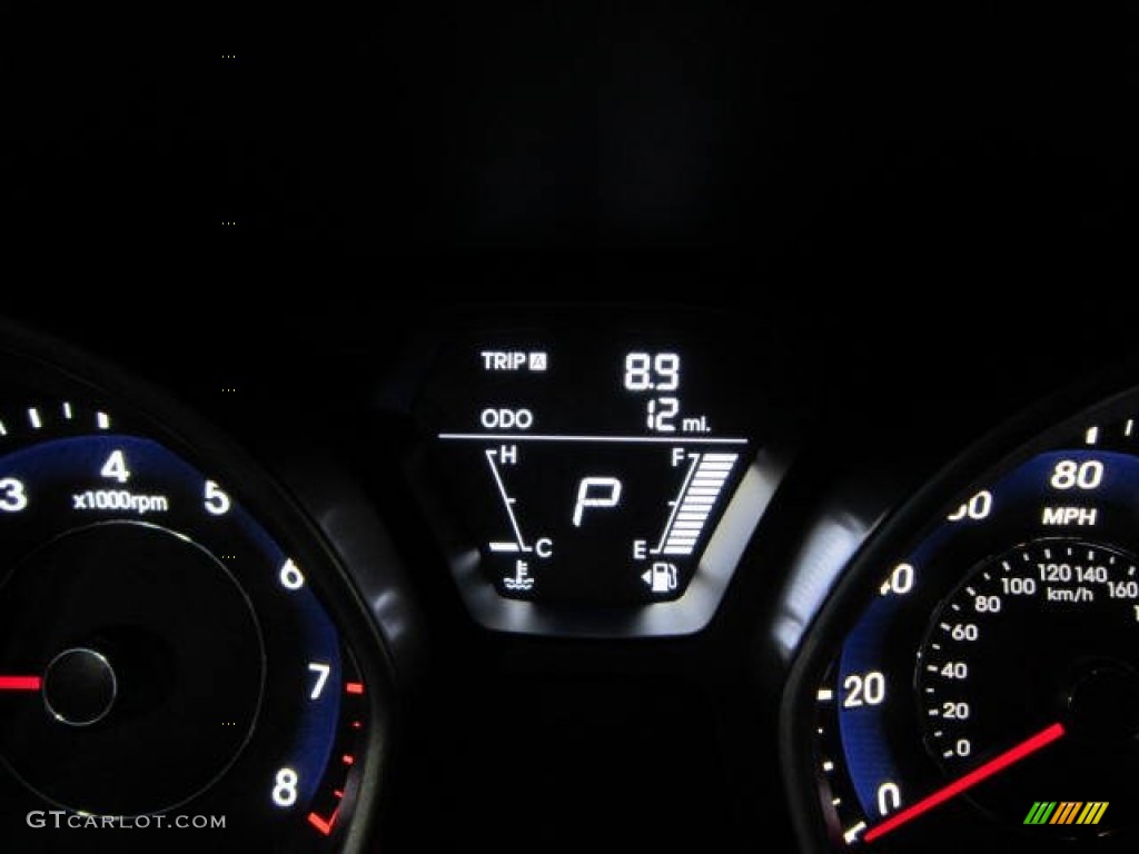 2013 Elantra GLS - Silver / Gray photo #20