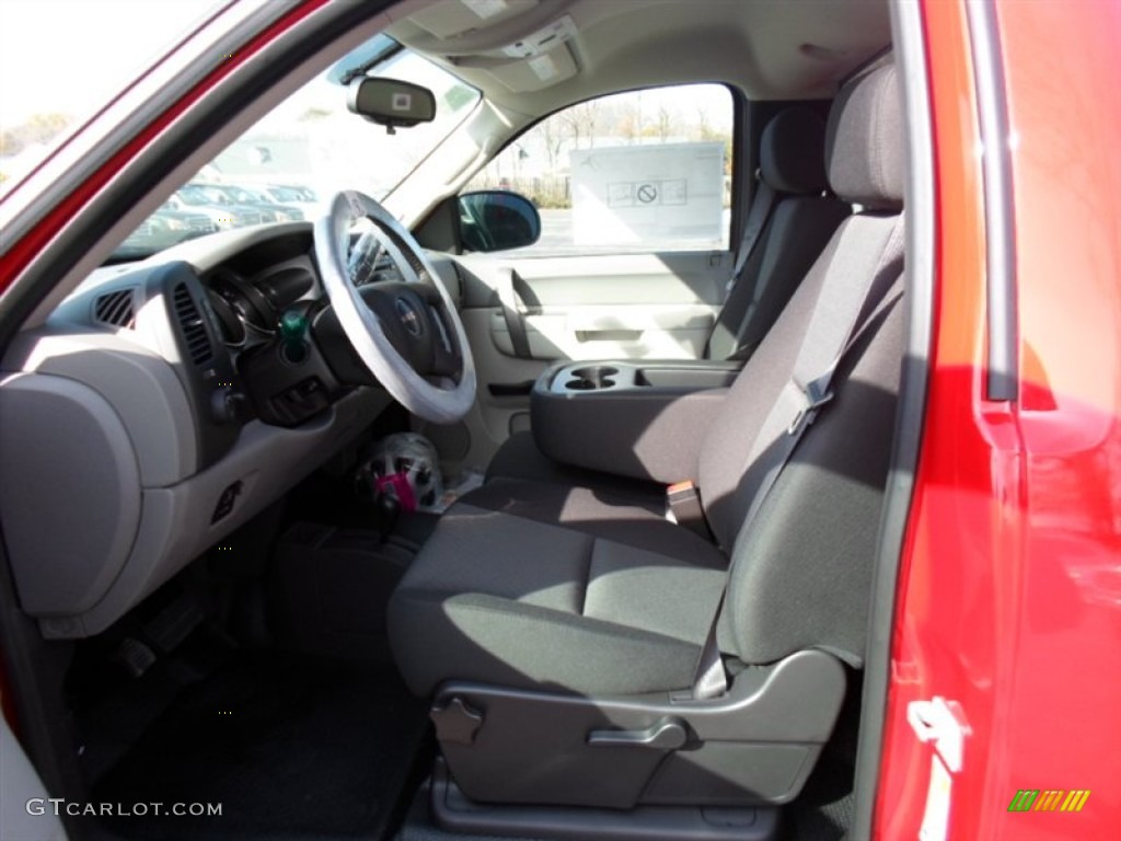 2013 Sierra 3500HD Regular Cab 4x4 - Fire Red / Dark Titanium photo #4