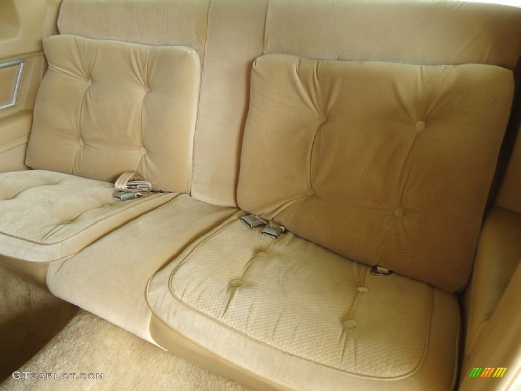 1985 Oldsmobile Cutlass Supreme Brougham Coupe Rear Seat Photo #73416161