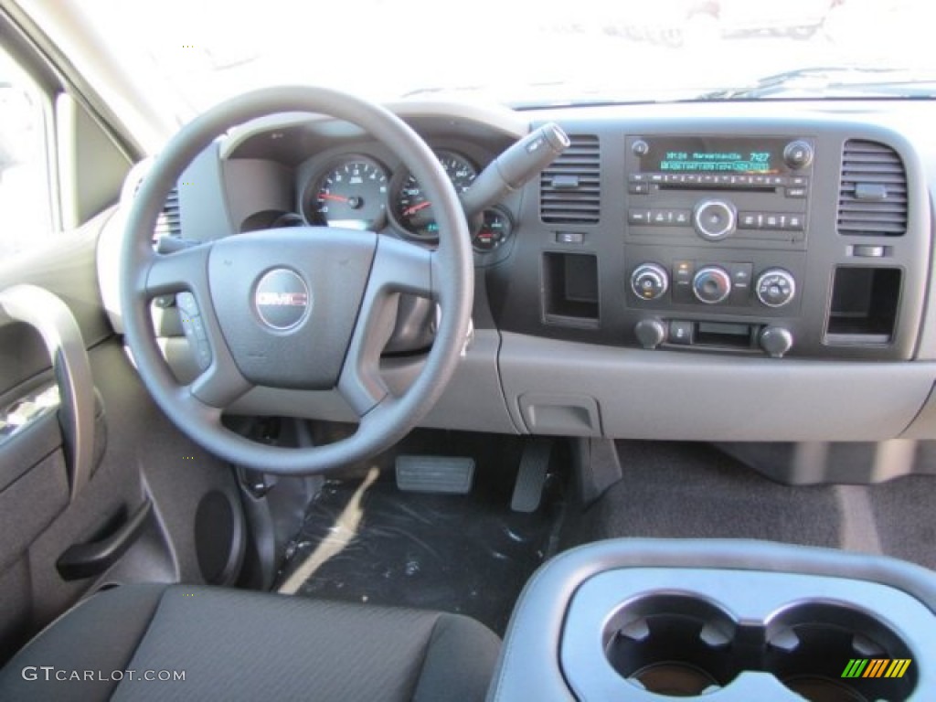 2012 Sierra 1500 SL Extended Cab - Summit White / Dark Titanium photo #14