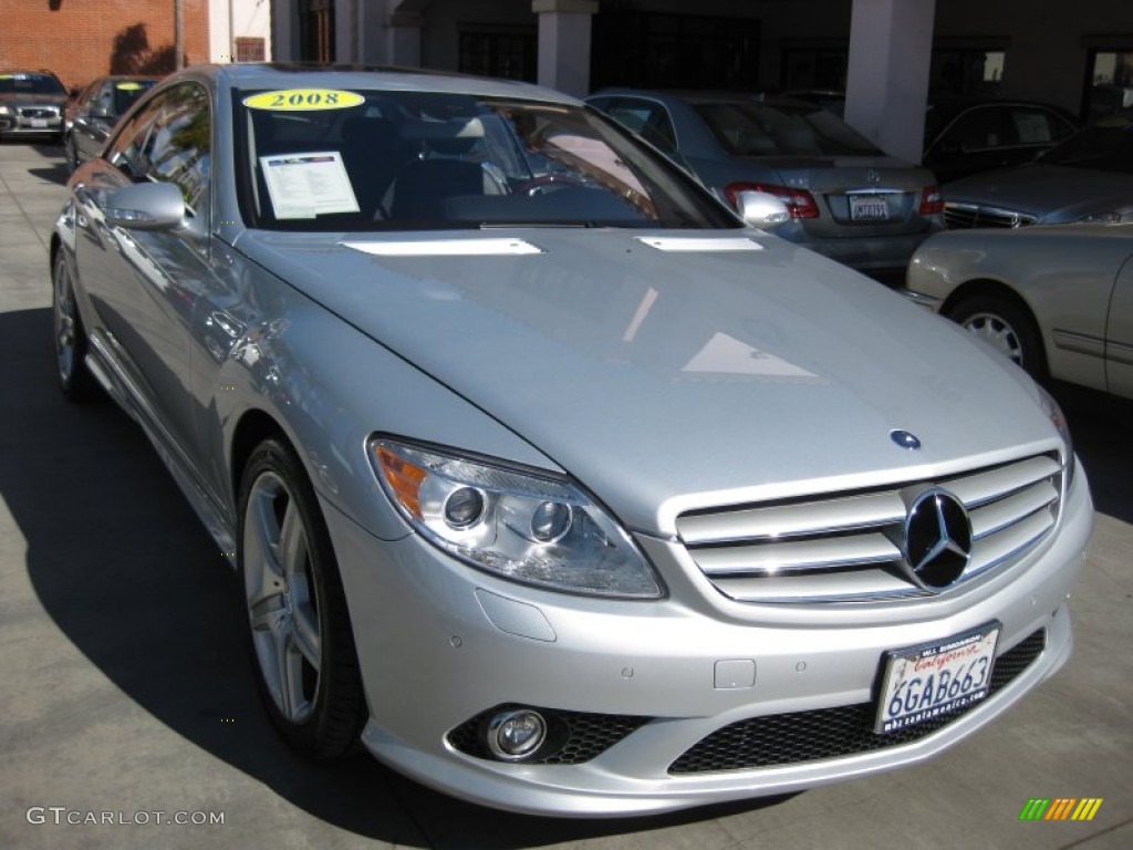 2008 CL 550 - Iridium Silver Metallic / Black photo #1