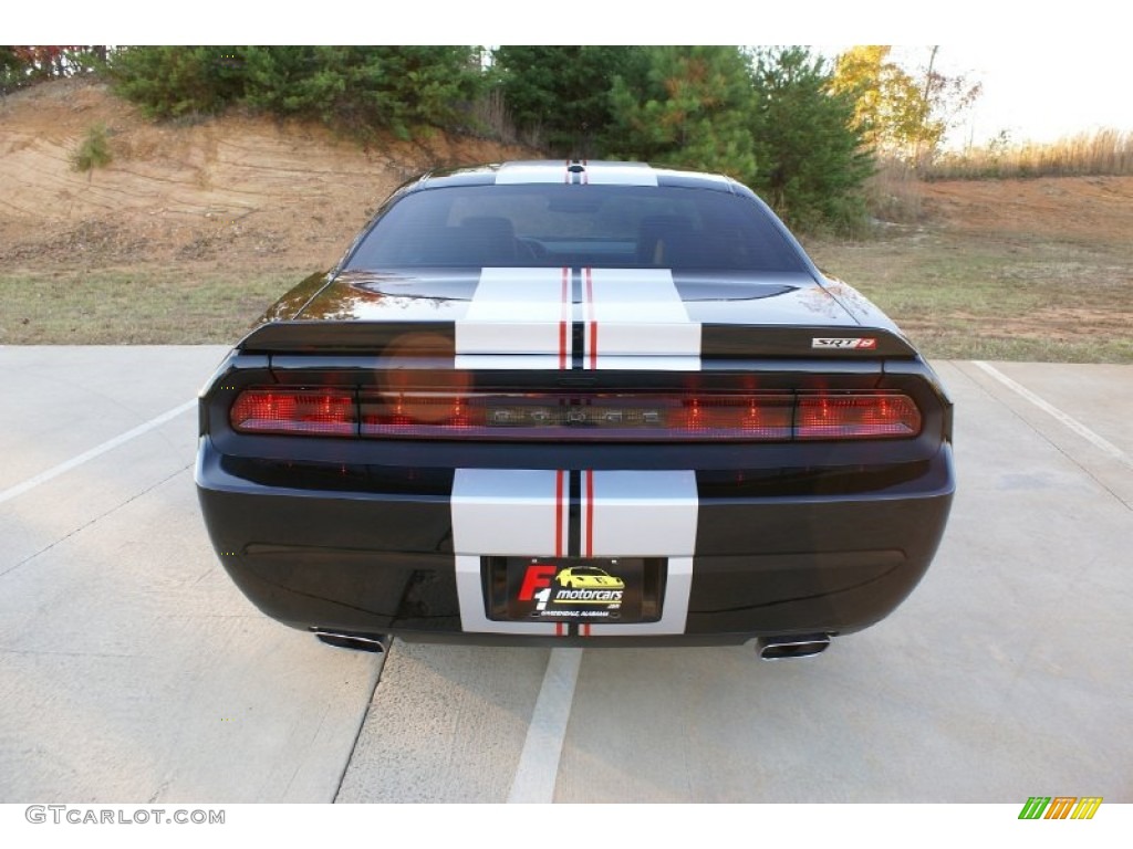2012 Challenger SRT8 392 - Pitch Black / Dark Slate Gray photo #6