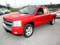 2008 Victory Red Chevrolet Silverado 1500 LT Extended Cab 4x4  photo #11