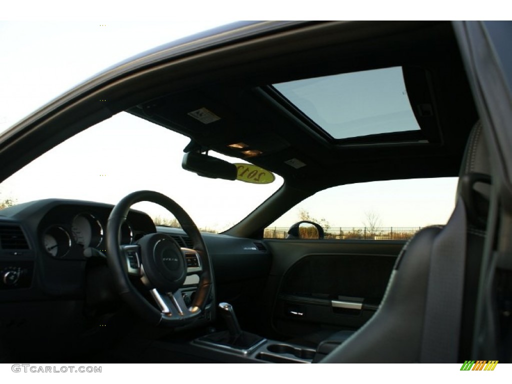 2012 Challenger SRT8 392 - Pitch Black / Dark Slate Gray photo #22