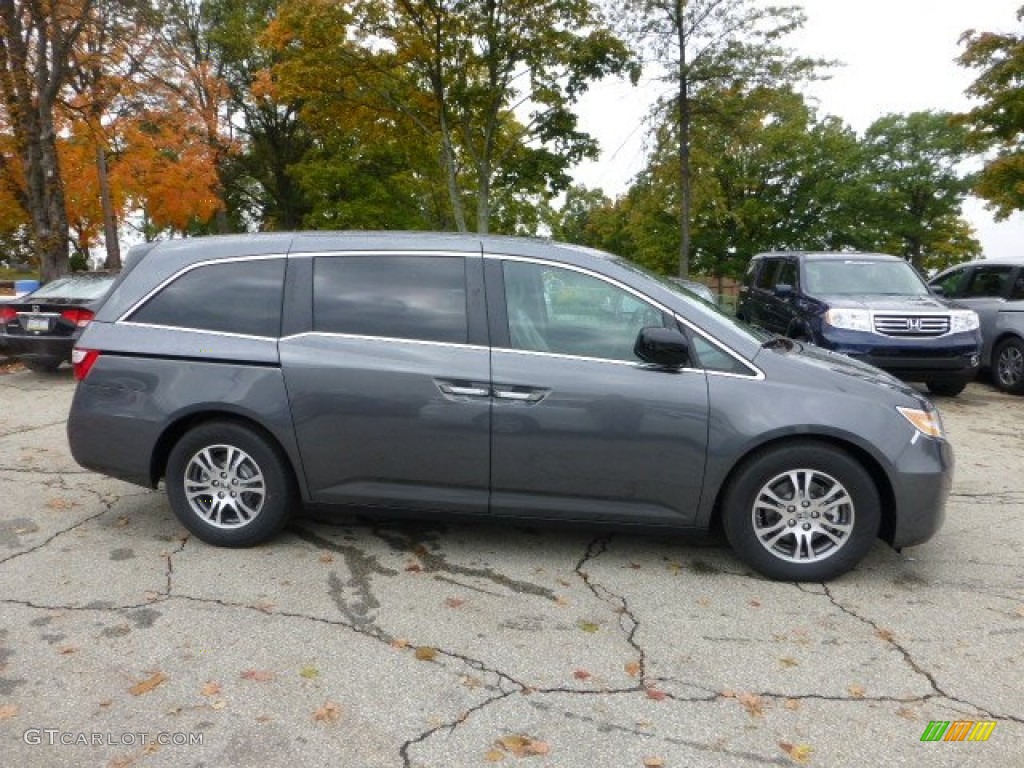 Polished Metal Metallic 2013 Honda Odyssey EX Exterior Photo #73418381