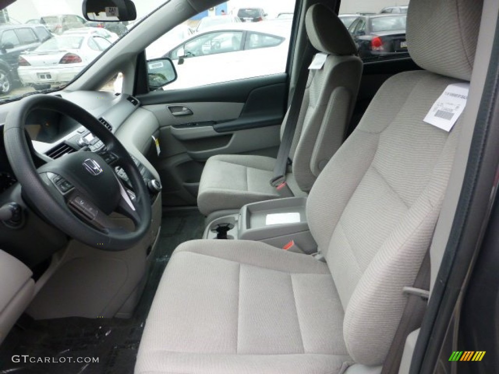 Gray Interior 2013 Honda Odyssey EX Photo #73418480