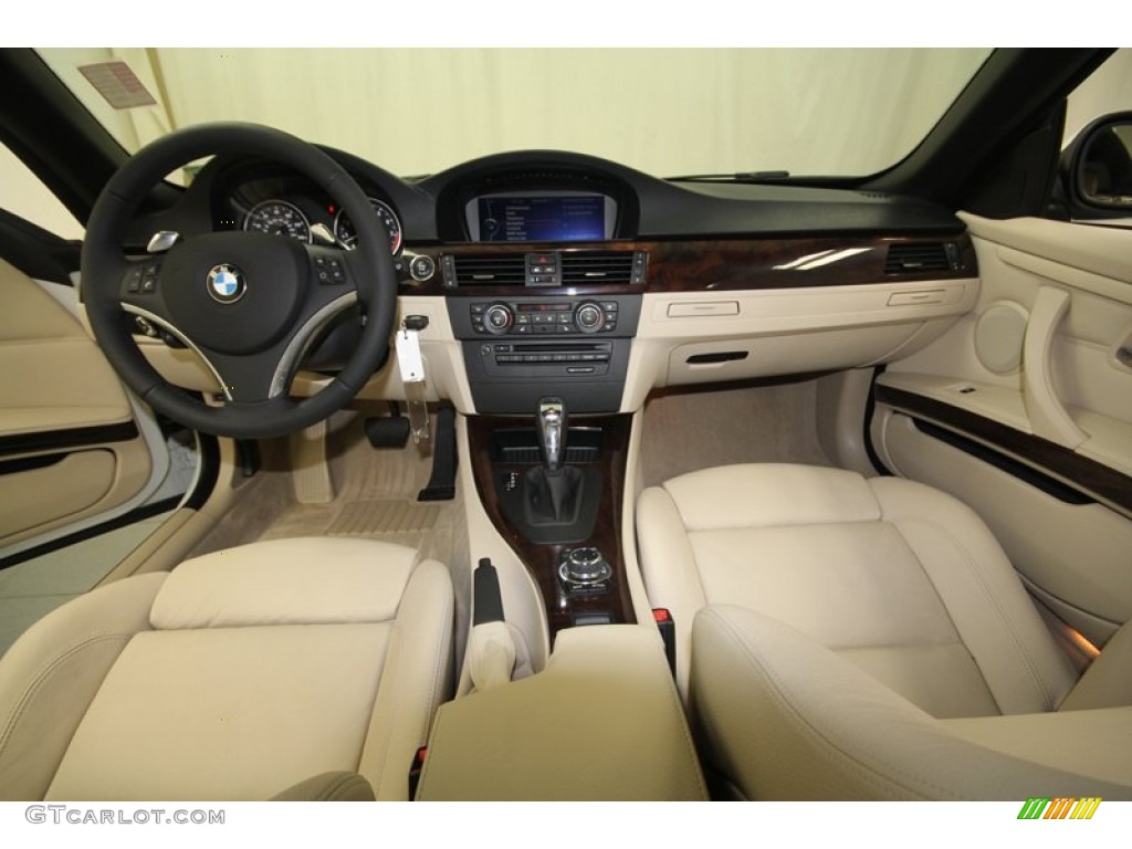 2010 3 Series 328i Convertible - Alpine White / Cream Beige photo #4