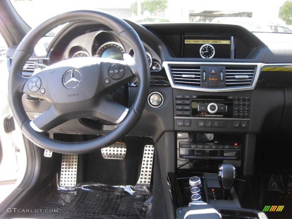 2011 Mercedes-Benz E 63 AMG Sedan Black Dashboard Photo #73418871