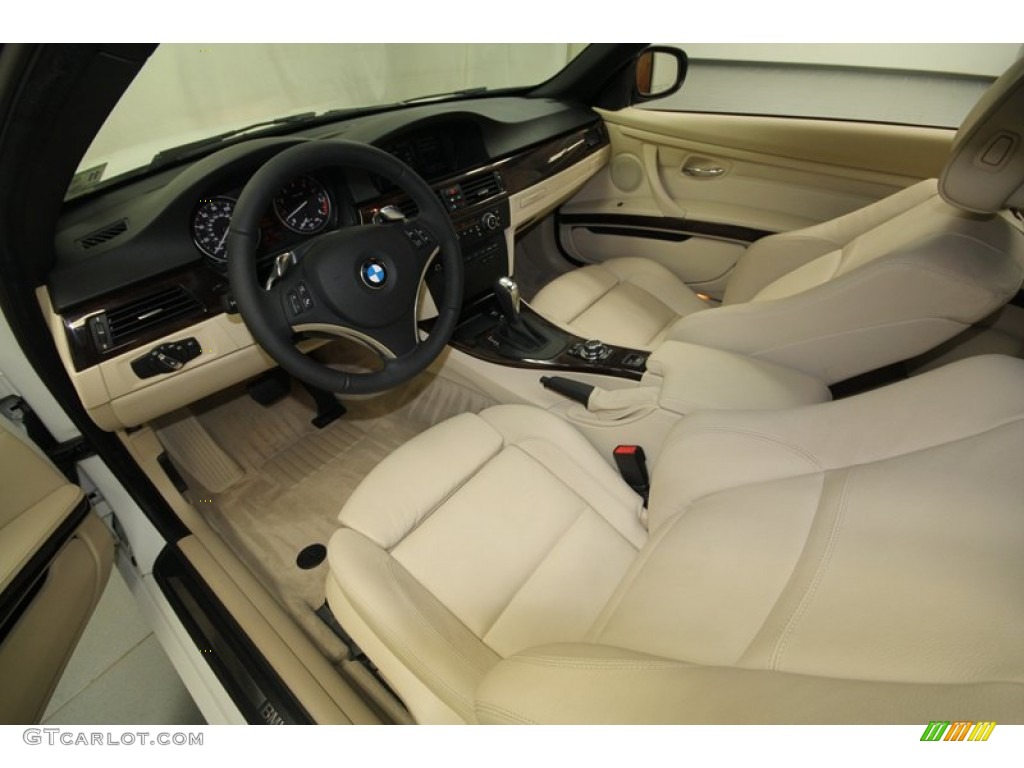 2010 3 Series 328i Convertible - Alpine White / Cream Beige photo #13