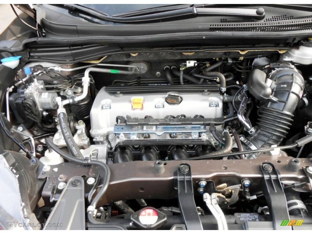 2012 CR-V EX-L 4WD - Polished Metal Metallic / Beige photo #21