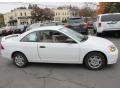2001 Taffeta White Honda Civic LX Coupe  photo #4