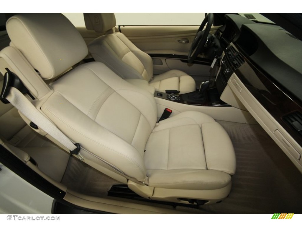 2010 3 Series 328i Convertible - Alpine White / Cream Beige photo #36