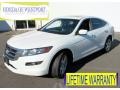 White Diamond Pearl - Accord Crosstour EX-L 4WD Photo No. 1