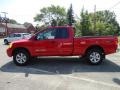 2011 Red Alert Nissan Titan SV King Cab 4x4  photo #3