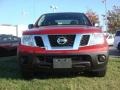 2011 Red Brick Nissan Frontier S Crew Cab  photo #6