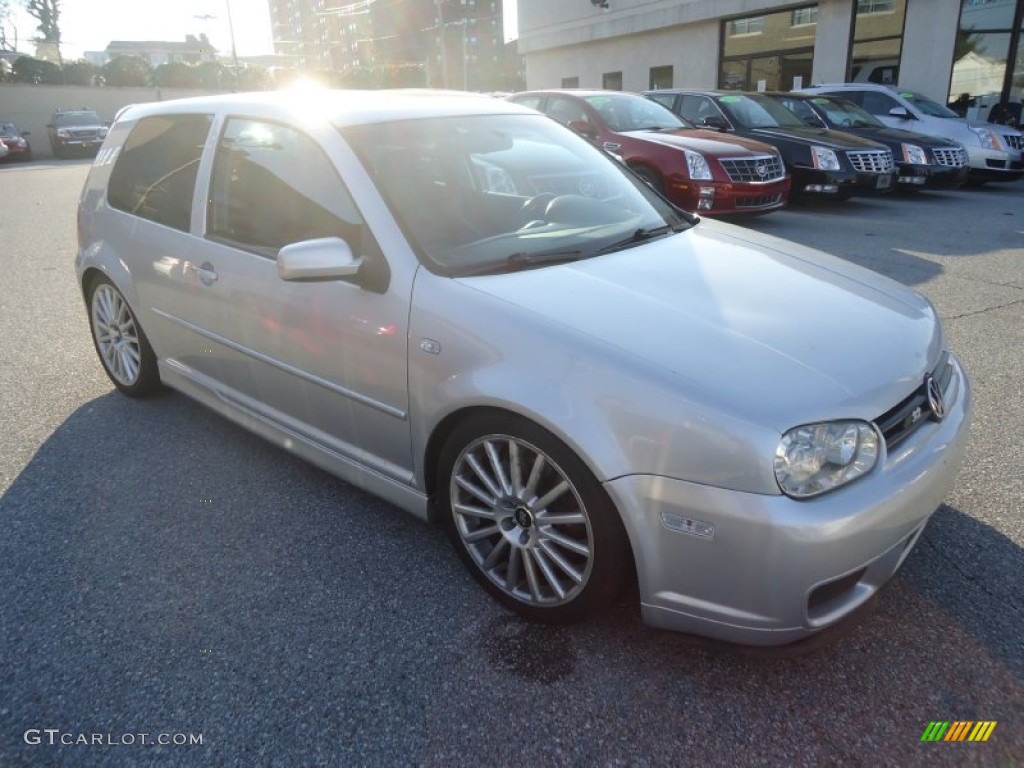 2004 R32  - Reflex Silver Metallic / Black Leather photo #4