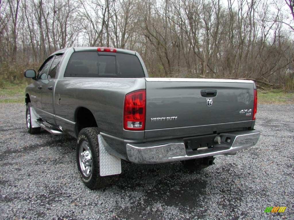 Mineral Gray Metallic 2005 Dodge Ram 2500 SLT Quad Cab 4x4 Exterior Photo #73423536