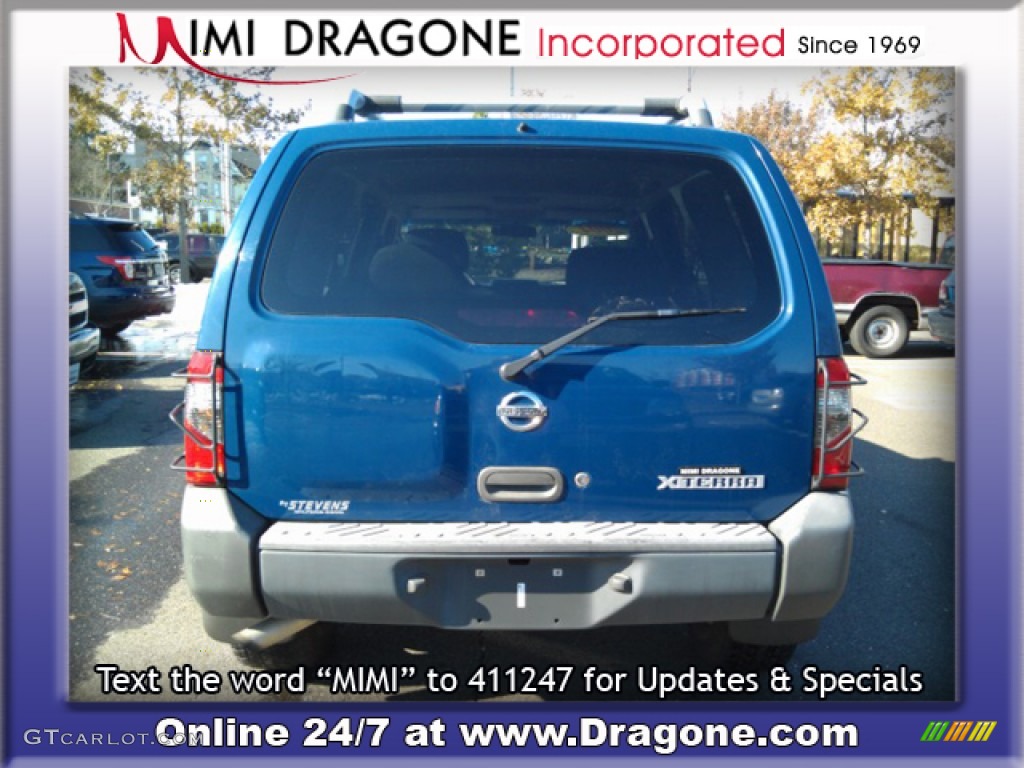 2004 Xterra SE 4x4 - Just Blue / Gray photo #5
