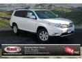2013 Blizzard White Pearl Toyota Highlander V6 4WD  photo #1
