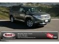2013 Cypress Green Pearl Toyota Highlander SE 4WD  photo #1