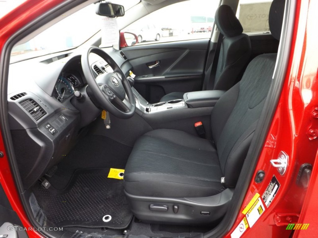 Black Interior 2013 Toyota Venza LE Photo #73426222