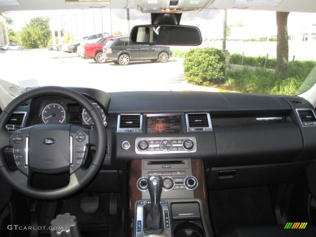 2013 Land Rover Range Rover Sport HSE Ebony Dashboard Photo #73426529