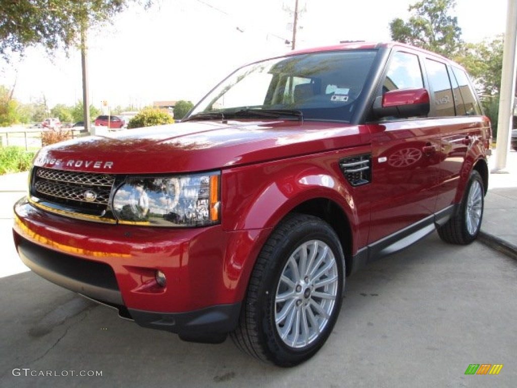 Firenze Red Metallic 2013 Land Rover Range Rover Sport HSE Exterior Photo #73426579