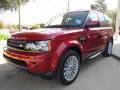 Front 3/4 View of 2013 Range Rover Sport HSE