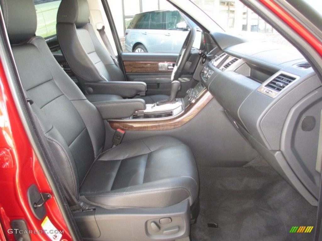 Ebony Interior 2013 Land Rover Range Rover Sport HSE Photo #73426679