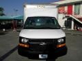 2009 Summit White Chevrolet Express Cutaway Commercial Moving Van  photo #4