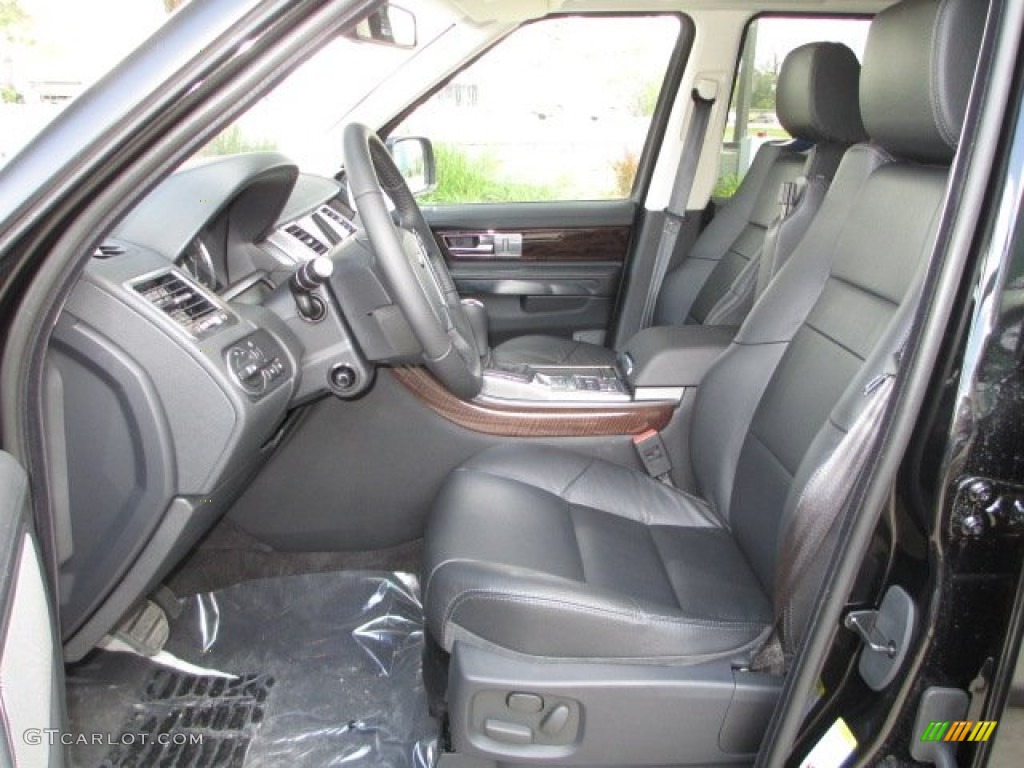 Ebony Interior 2013 Land Rover Range Rover Sport HSE Photo #73426833