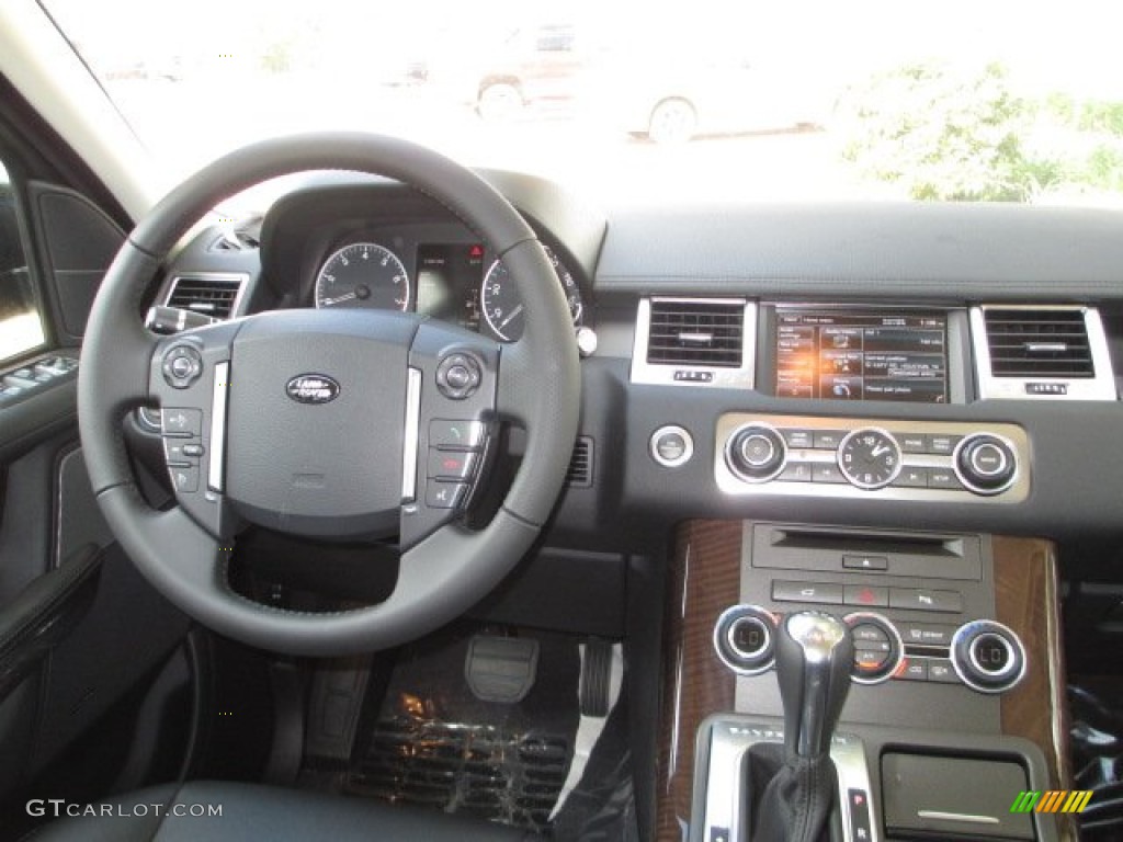 2013 Land Rover Range Rover Sport HSE Ebony Dashboard Photo #73427069