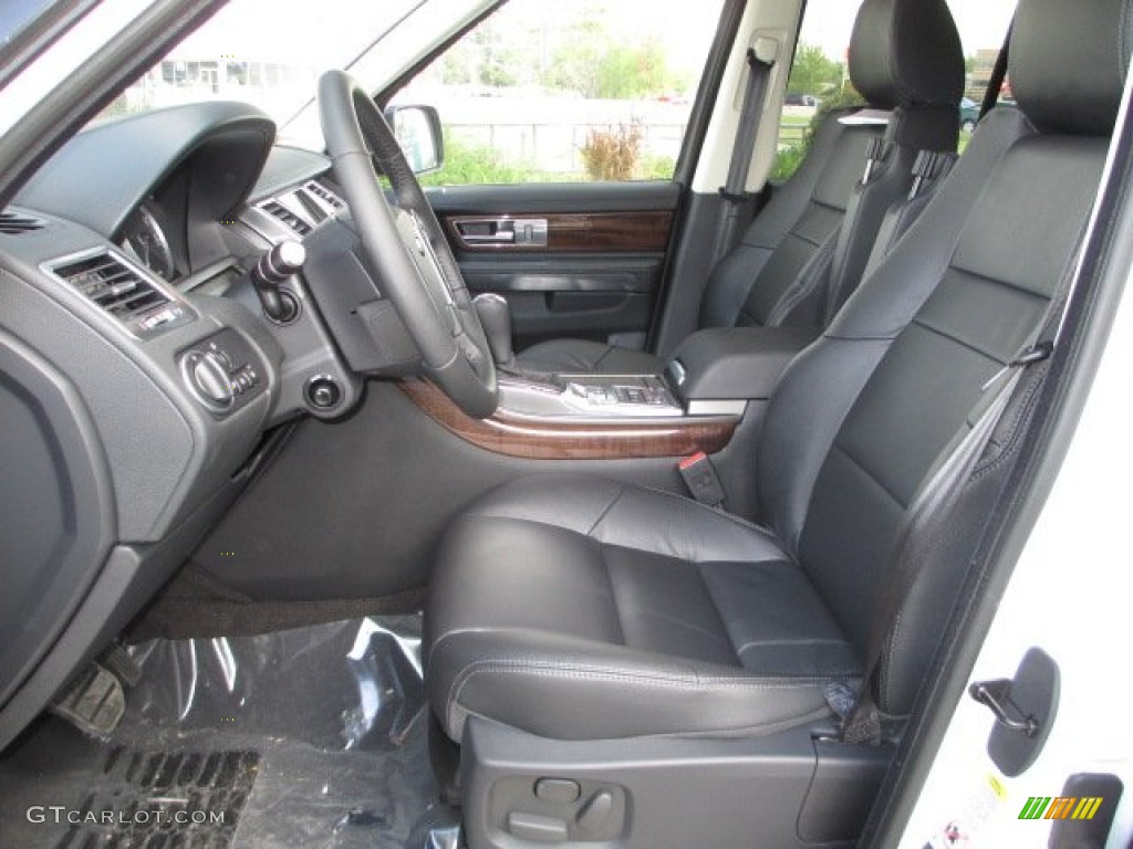 Ebony Interior 2013 Land Rover Range Rover Sport HSE Photo #73427171