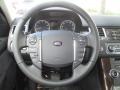 Ebony 2013 Land Rover Range Rover Sport HSE Steering Wheel