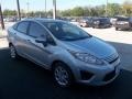 2013 Ingot Silver Ford Fiesta S Sedan  photo #15