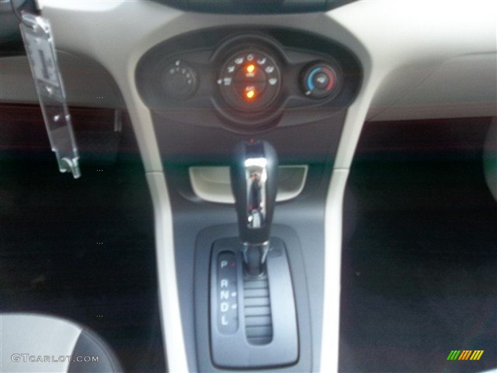 2013 Fiesta S Sedan - Ingot Silver / Charcoal Black/Light Stone photo #36