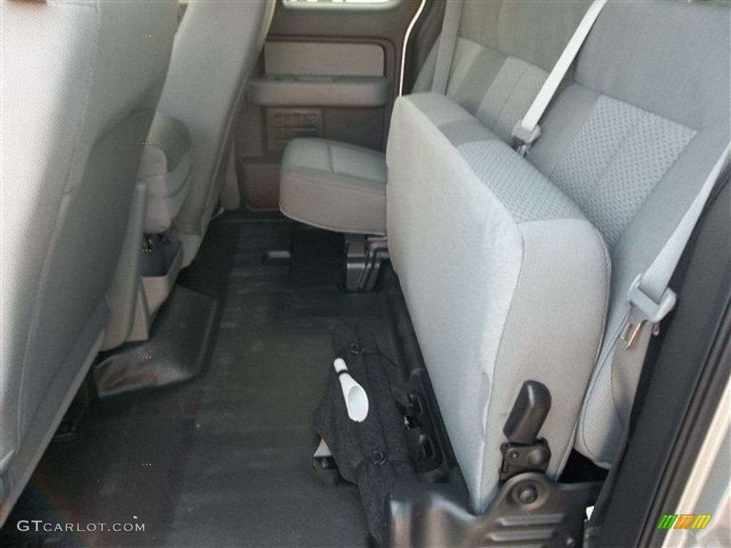 Steel Gray Interior 2013 Ford F150 STX SuperCab Photo #73429328