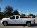 2010 Summit White Chevrolet Silverado 1500 Extended Cab  photo #2