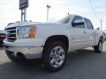 2013 White Diamond Tricoat GMC Sierra 1500 SLT Crew Cab 4x4  photo #3