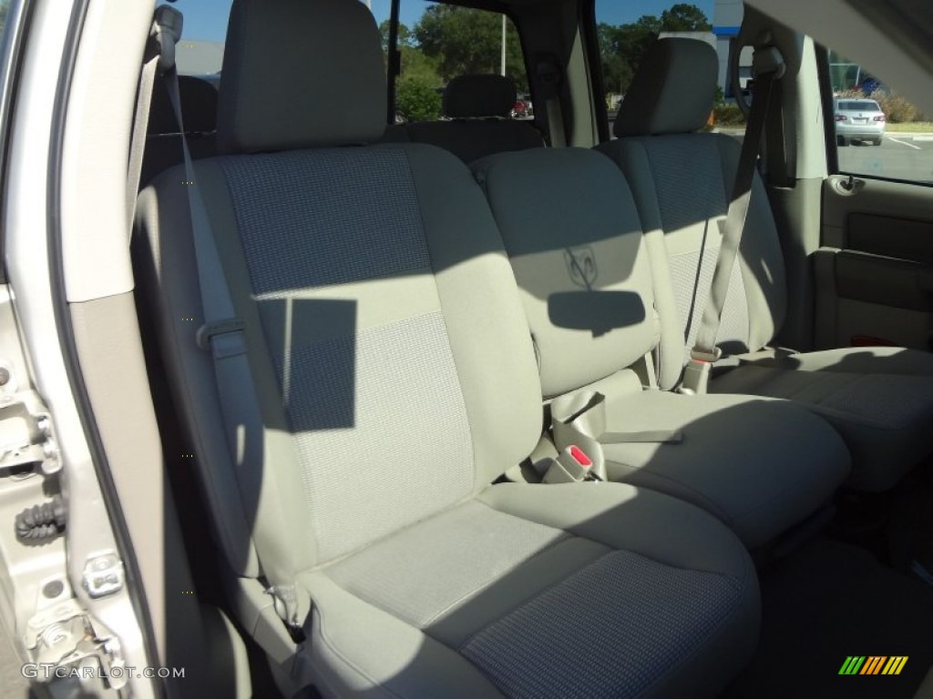 2008 Ram 1500 Big Horn Edition Quad Cab - Light Khaki Metallic / Khaki photo #12