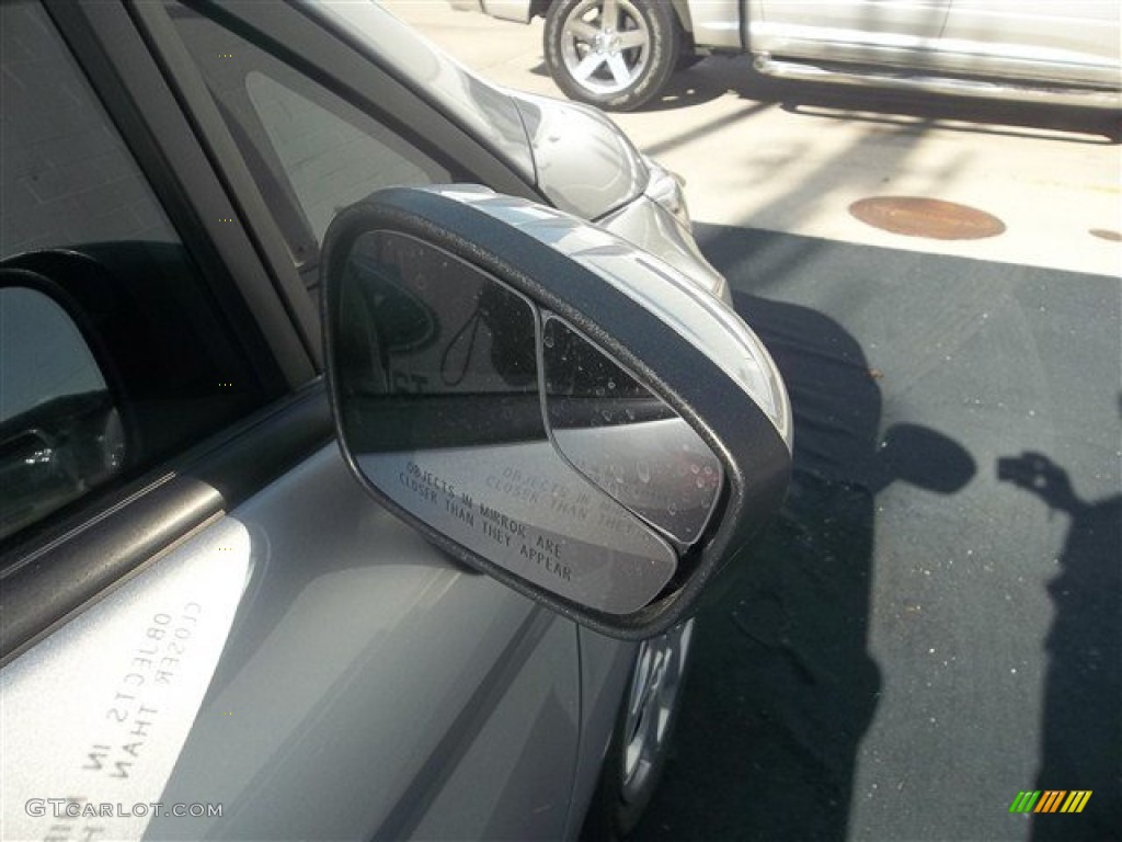 2013 Fiesta S Sedan - Ingot Silver / Charcoal Black/Light Stone photo #10