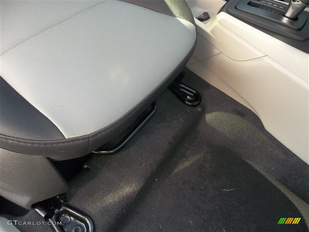 2013 Fiesta S Sedan - Ingot Silver / Charcoal Black/Light Stone photo #28
