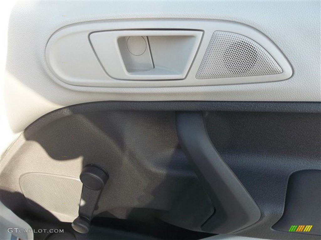 2013 Fiesta S Sedan - Ingot Silver / Charcoal Black/Light Stone photo #31