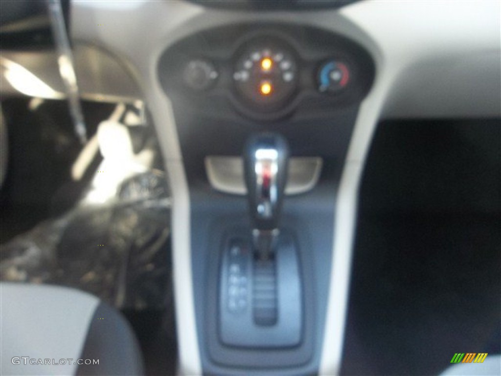 2013 Fiesta S Sedan - Ingot Silver / Charcoal Black/Light Stone photo #35