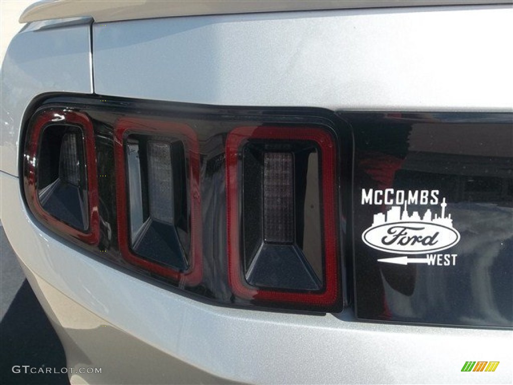 2013 Mustang V6 Coupe - Ingot Silver Metallic / Charcoal Black photo #6