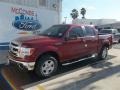 2013 Ruby Red Metallic Ford F150 XLT SuperCrew  photo #1