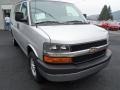 2013 Sheer Silver Metallic Chevrolet Express 2500 Cargo Van  photo #2