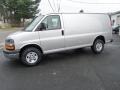 2013 Sheer Silver Metallic Chevrolet Express 2500 Cargo Van  photo #4