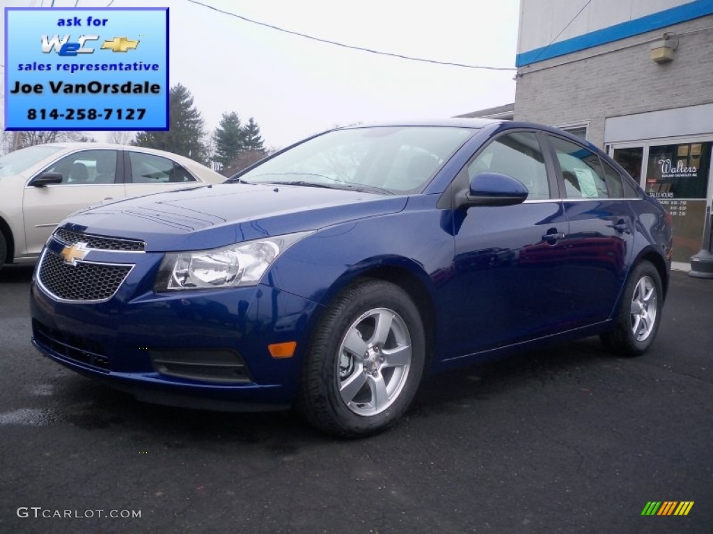 2013 Cruze LT - Blue Topaz Metallic / Medium Titanium photo #1