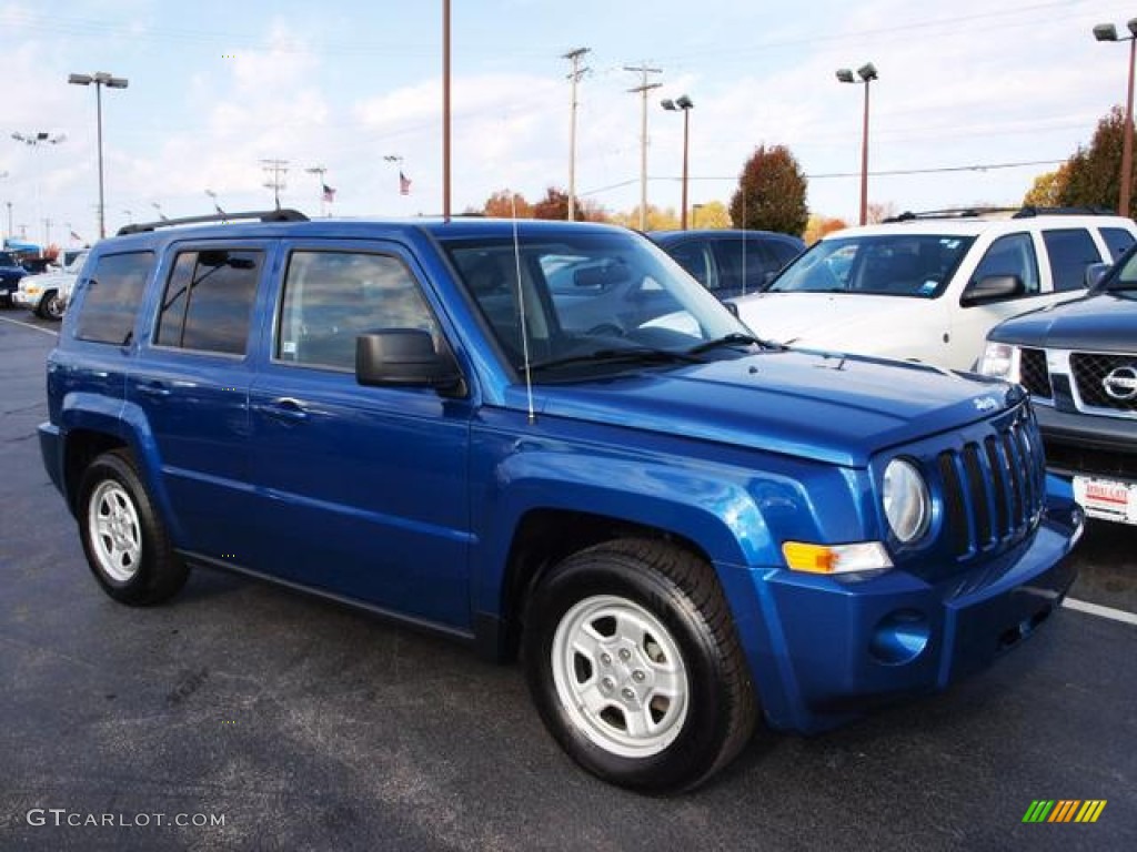 Deep Water Blue Pearl 2010 Jeep Patriot Sport Exterior Photo #73433684